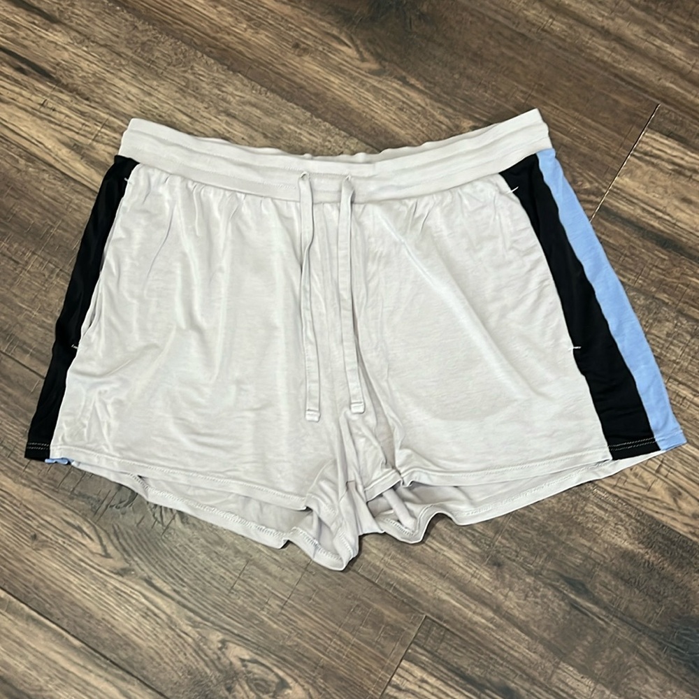 Tommy John Gray & Blue Pajama Shorts